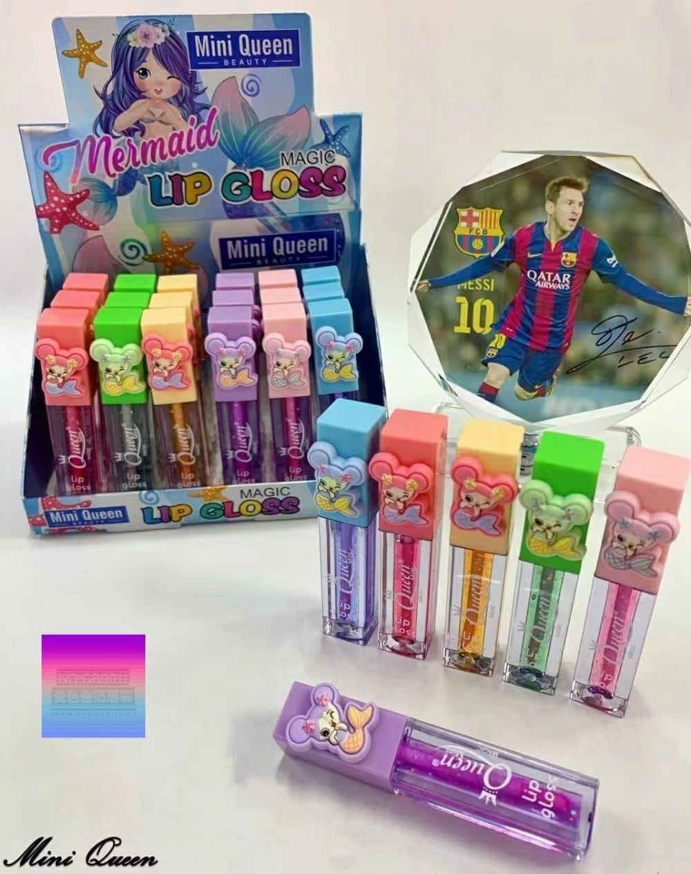 1 Pc Transparent Lip Gloss Romantic lady