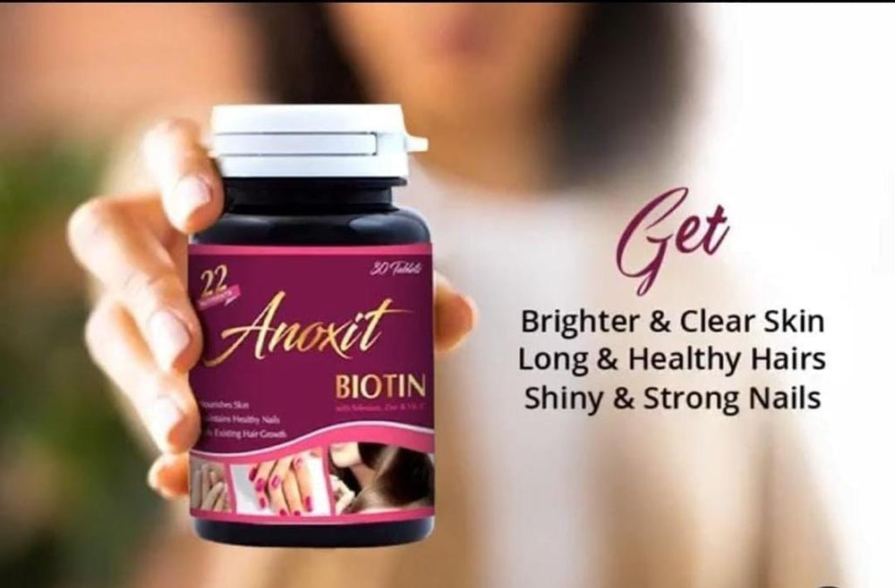 Anoxit biotin capsule 💊 30pcs in Jar Anoxit