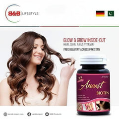 Anoxit biotin capsule 💊 30pcs in Jar Anoxit