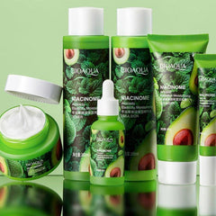 5 Pcs Bioaqua Niacinome Avocado Elasticity Moisturizing Skin Care Set. Bioaqua