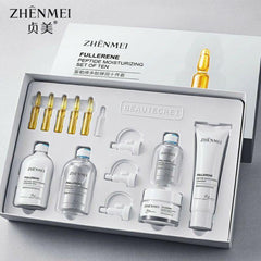 ZHENMEI FULLERENE Peptide Mosturizing Skin Care Set Ten piece ZHENMEI
