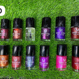 Miss Rose Permanent Nail Polish – Pack of 12