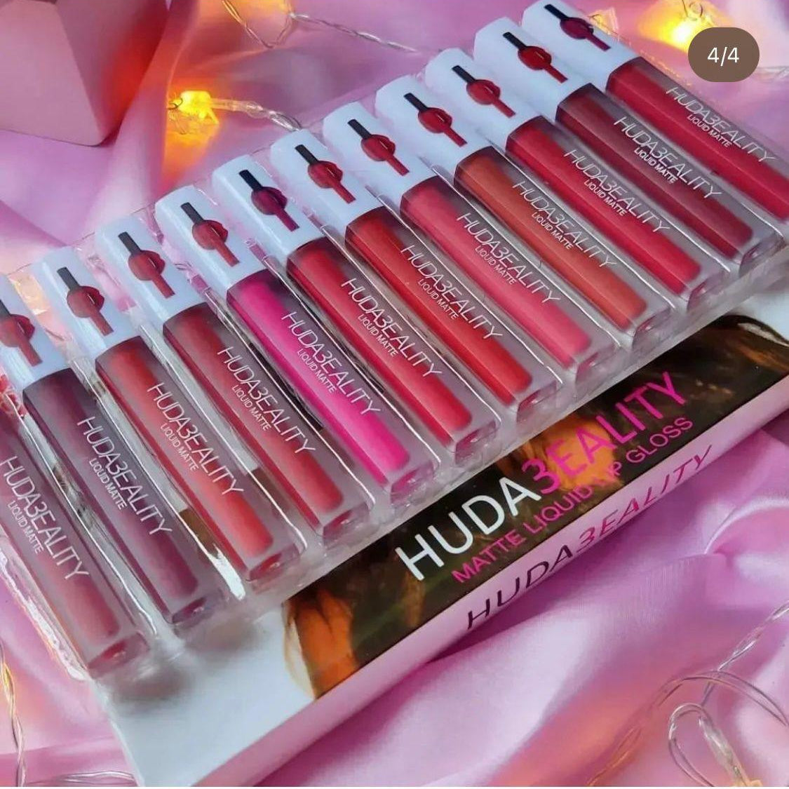 Huda Beauty Matte Gloss - 12 Pcs Huda Beauty
