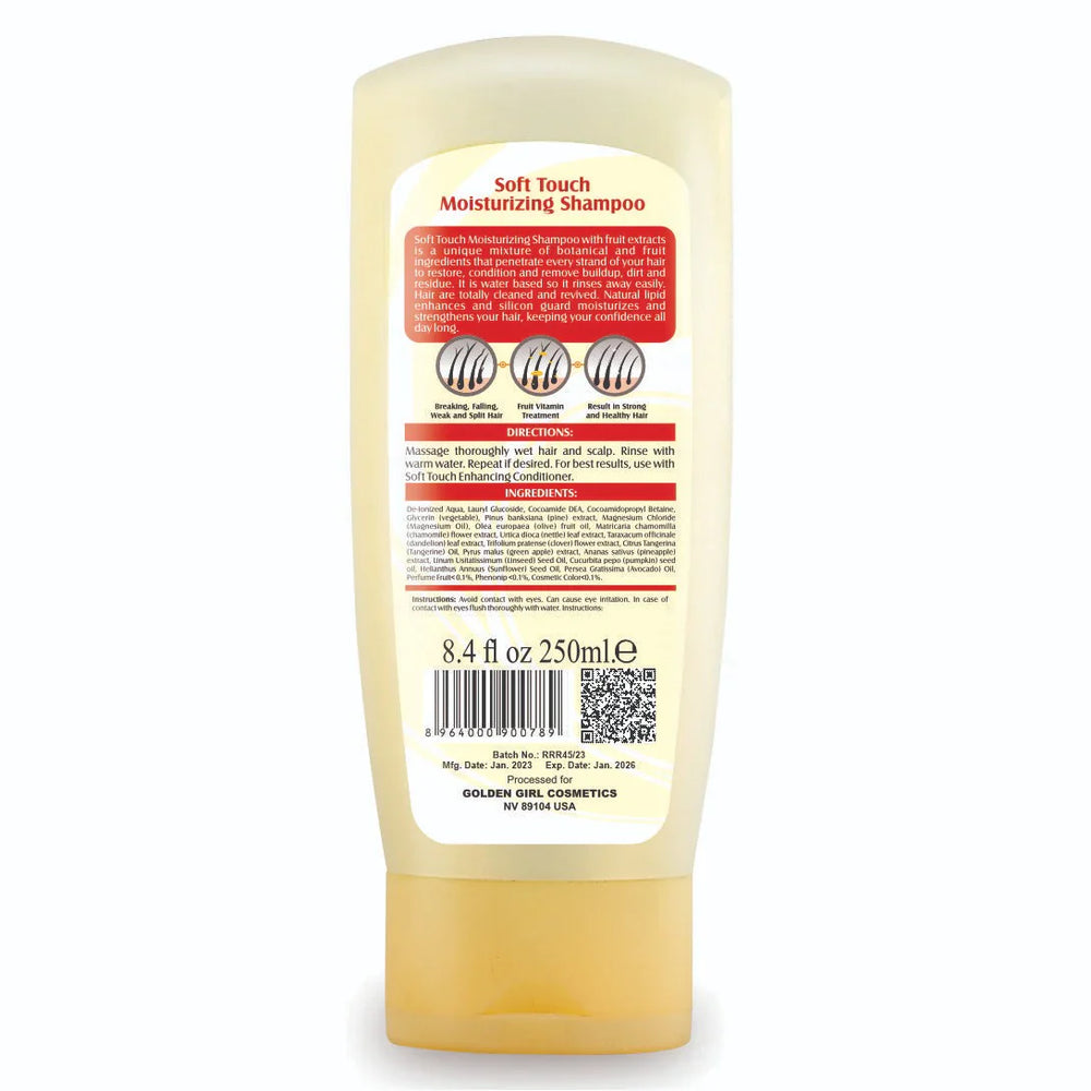 Soft Touch Moisturizing Shampoo with fruit extract 250ml Soft Touch