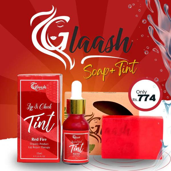 Glaash Pack of 02 Soap + Tint Glaash