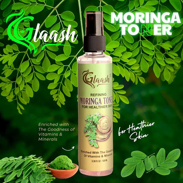 Glaash Moringa Toner - 100ml Glaash