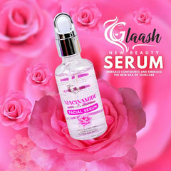 Glaash Niacinamide Anti Acne & Brightening Facial Serum - 50ml Glaash