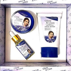 3 in 1 Glow & Clean Kit ( Cream, Serum, Face wash) Glow & Clean