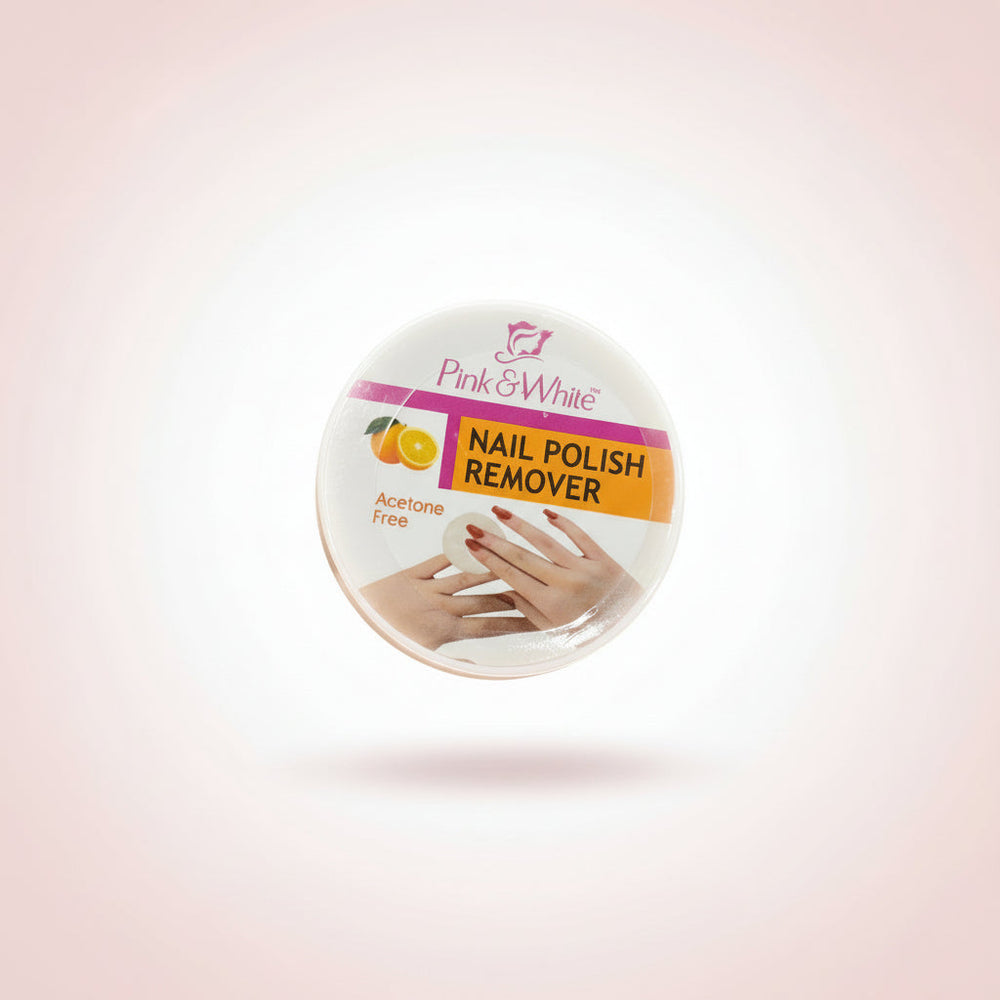 Pink & White Nail Wipes Pink & White