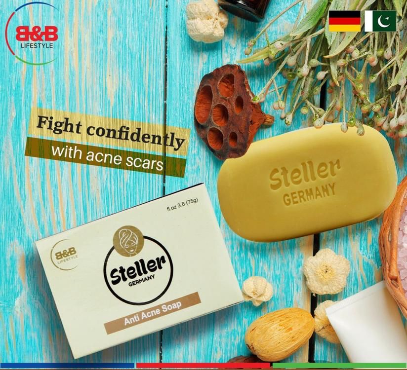 Steller Anti Acne Soap - 75g Steller