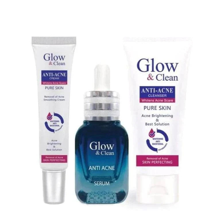 3 in 1  Glow & Clean Anti Acne Pack Glow & Clean