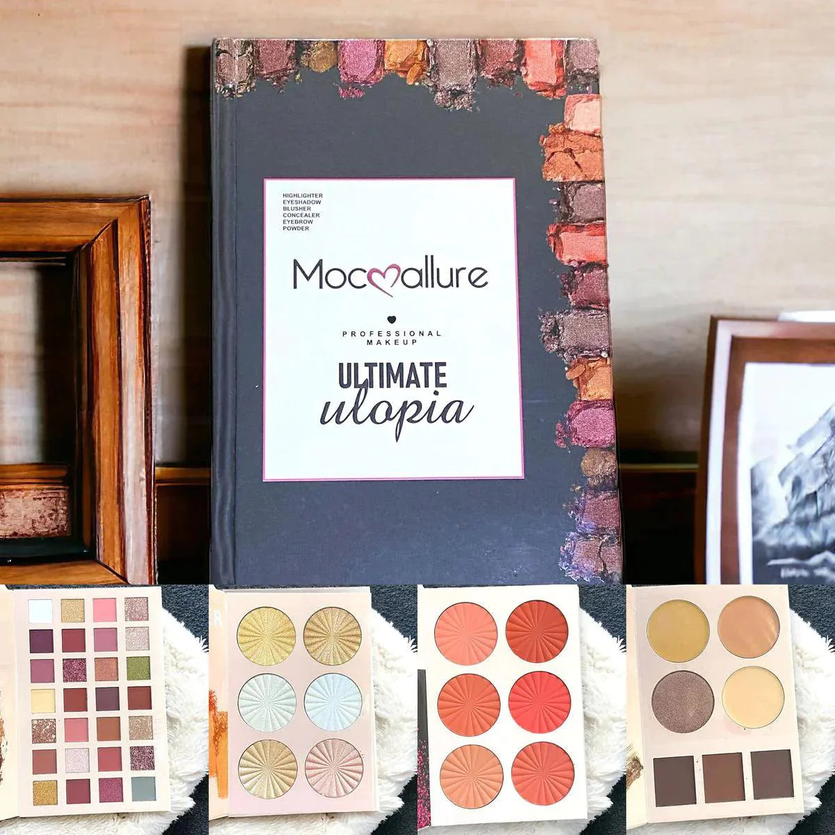 Mocallure Professional Makeup Ultimate Utopia Book Palette Mocallure