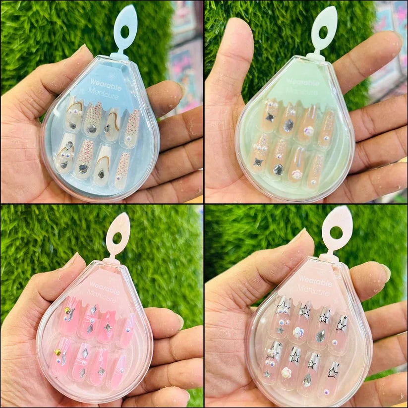 Kawaii Cute False Nails (PACK OF 10) Cosmia.pk