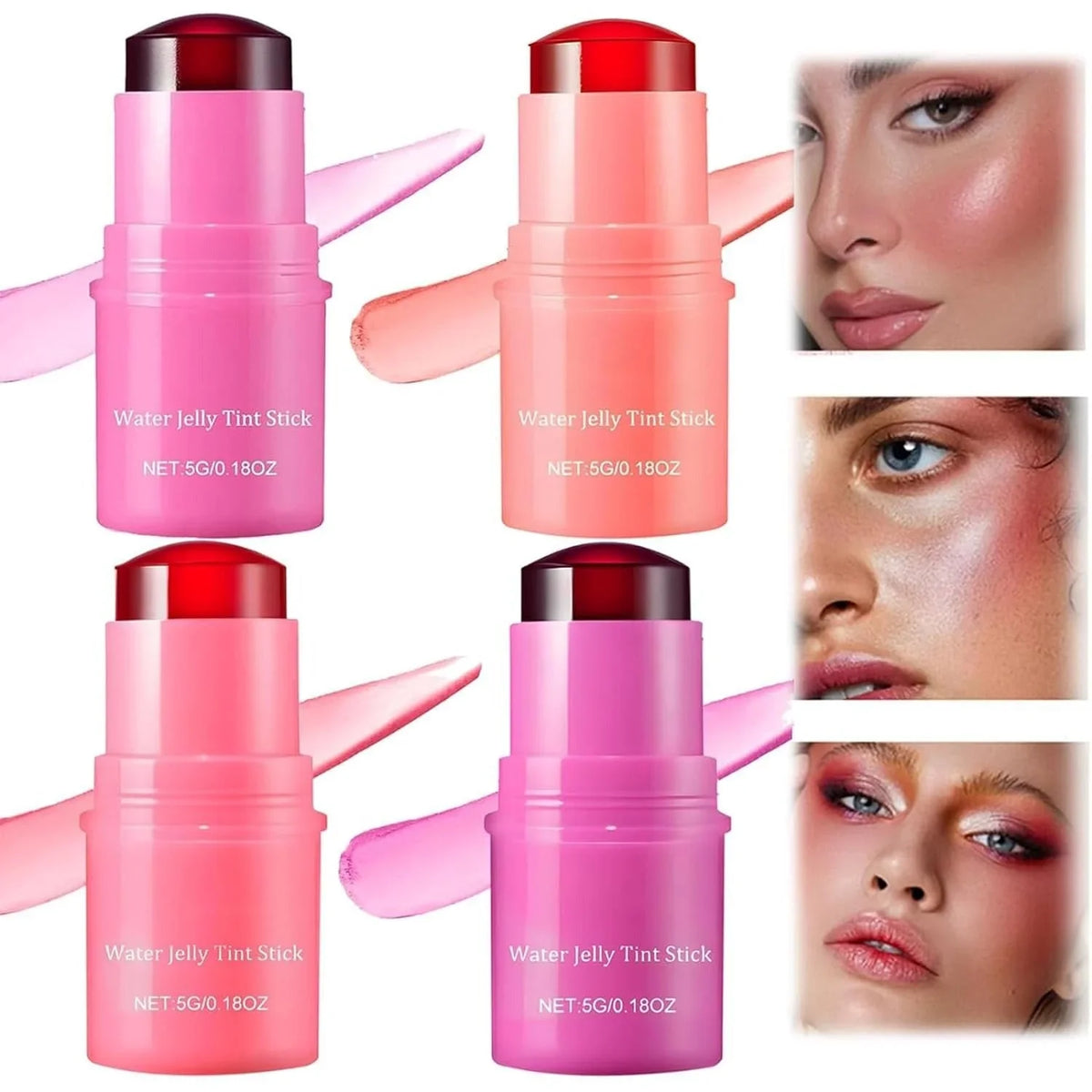 Queen Water jelly Tint Stick 4Pcs Set Queen
