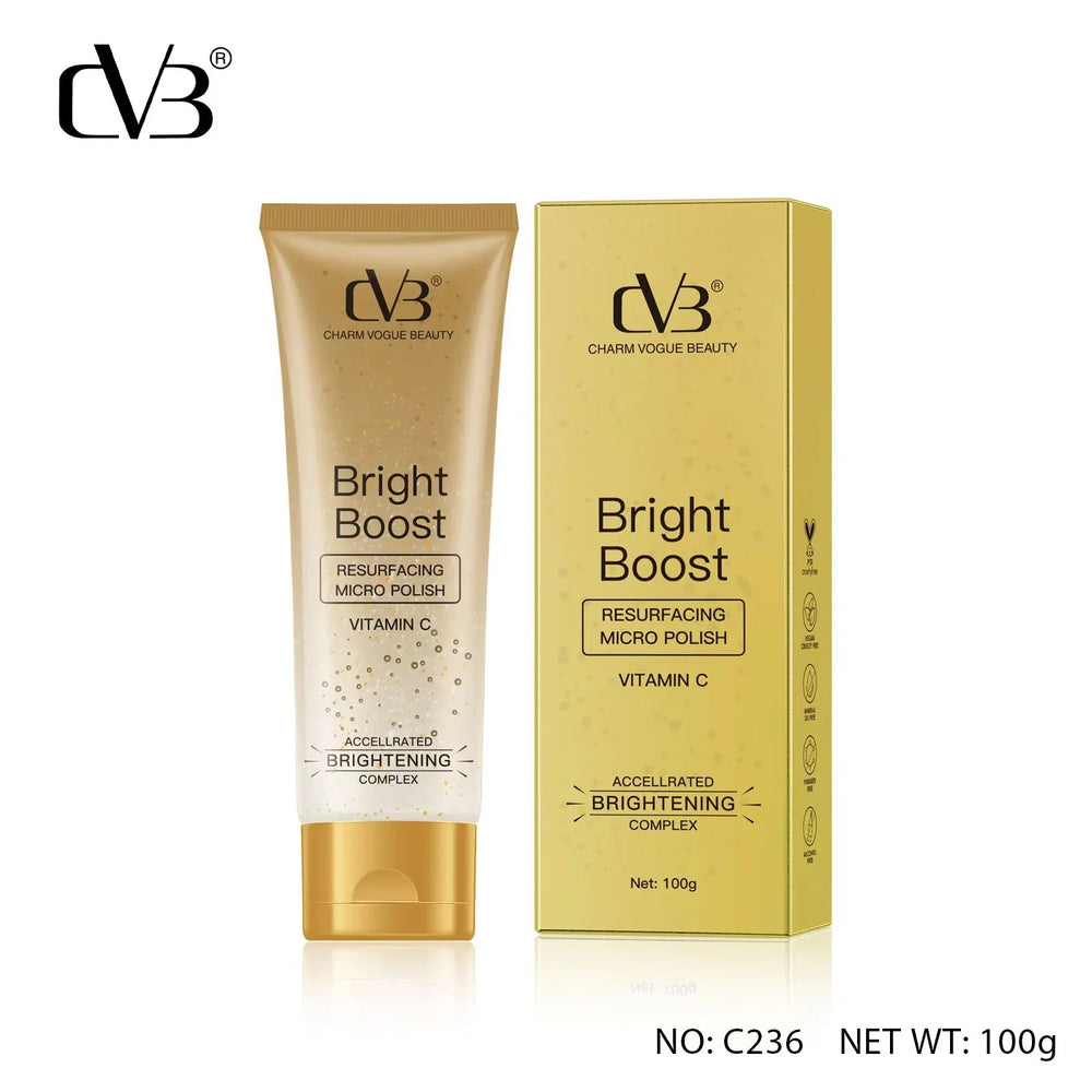CVB Bright Boost Resurfacing Micro Polish with Vitamin C Brightening Complex - 100g CVB