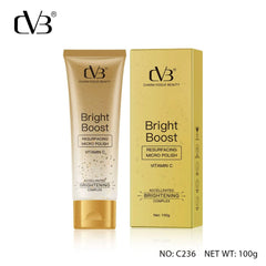 CVB Bright Boost Resurfacing Micro Polish with Vitamin C Brightening Complex - 100g CVB