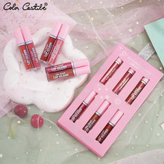 Color Castle 6Pcs Shine And Matte Lipgloss Set Color Castle