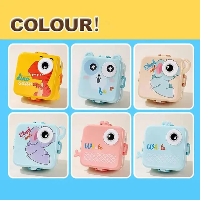 Kids Lunch Box– Double Decker Leakproof Bento Box with Spoon Cosmia.pk