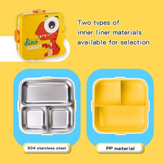 Kids Lunch Box– Double Decker Leakproof Bento Box with Spoon Cosmia.pk