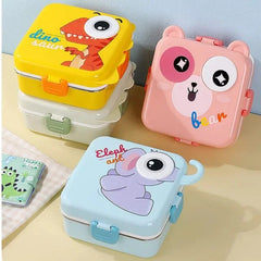 Kids Lunch Box– Double Decker Leakproof Bento Box with Spoon Cosmia.pk