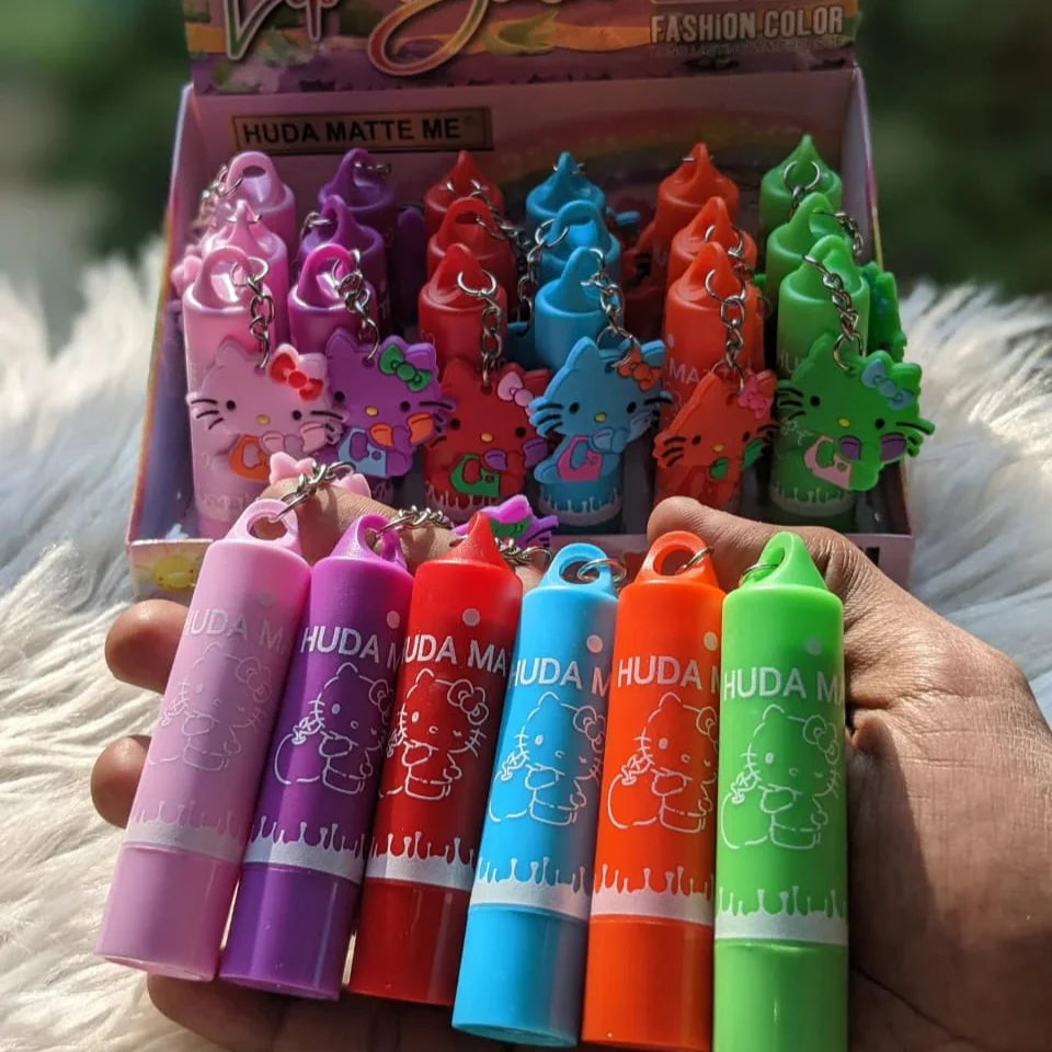 Huda Matte Me Tinted Lip Balm (Pack of 6) Huda