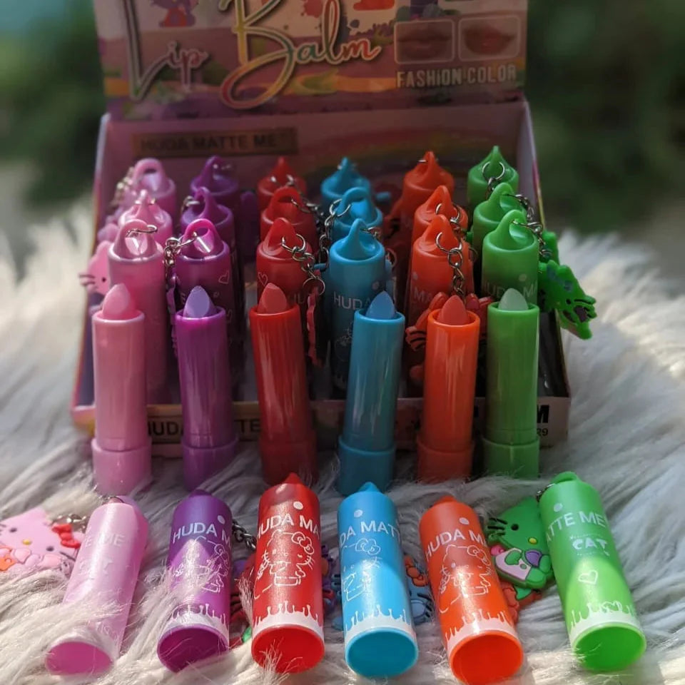 Huda Matte Me Tinted Lip Balm (Pack of 6) Huda