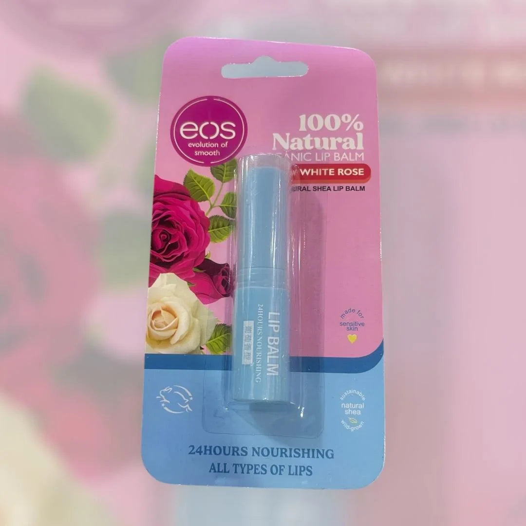 EOS 100% Natural Organic Lip Balm - White Rose EOS