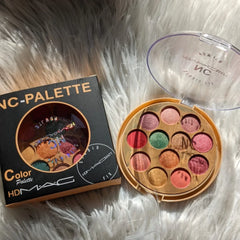MAC NC Eyeshadow Palette - 12 Colors Mac