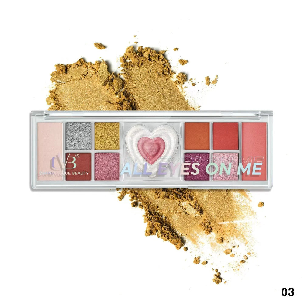 CVB All Eyes On Me Luxuriously Creamy Eyeshadow Palette CVB