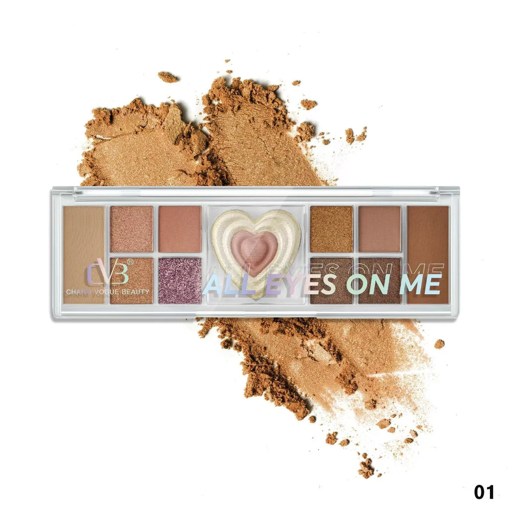 CVB All Eyes On Me Luxuriously Creamy Eyeshadow Palette CVB