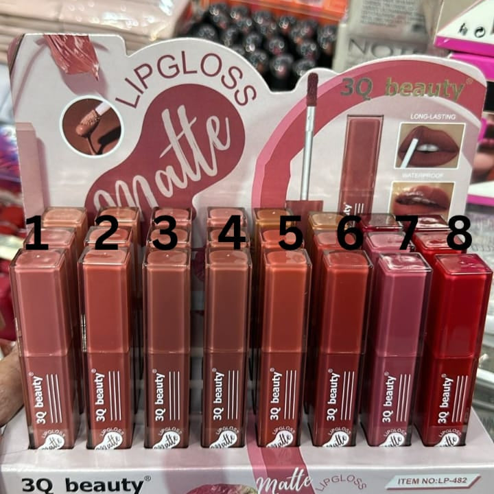 3Q Beauty Matte Lip Gloss Long Lasting 3Q Beauty