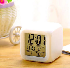Alarm Clock Sublimation LED Digital Clock Cosmia.pk