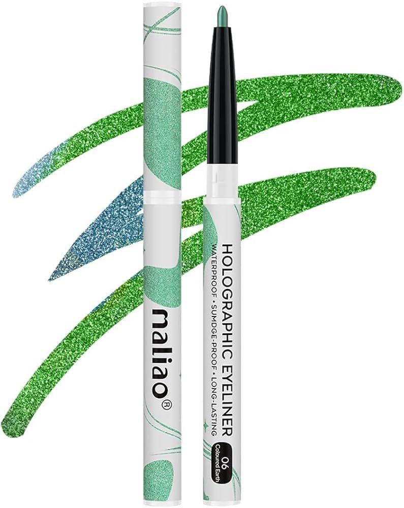 Maliao Holographic Eyeliner with Multichrome Effect Maliao