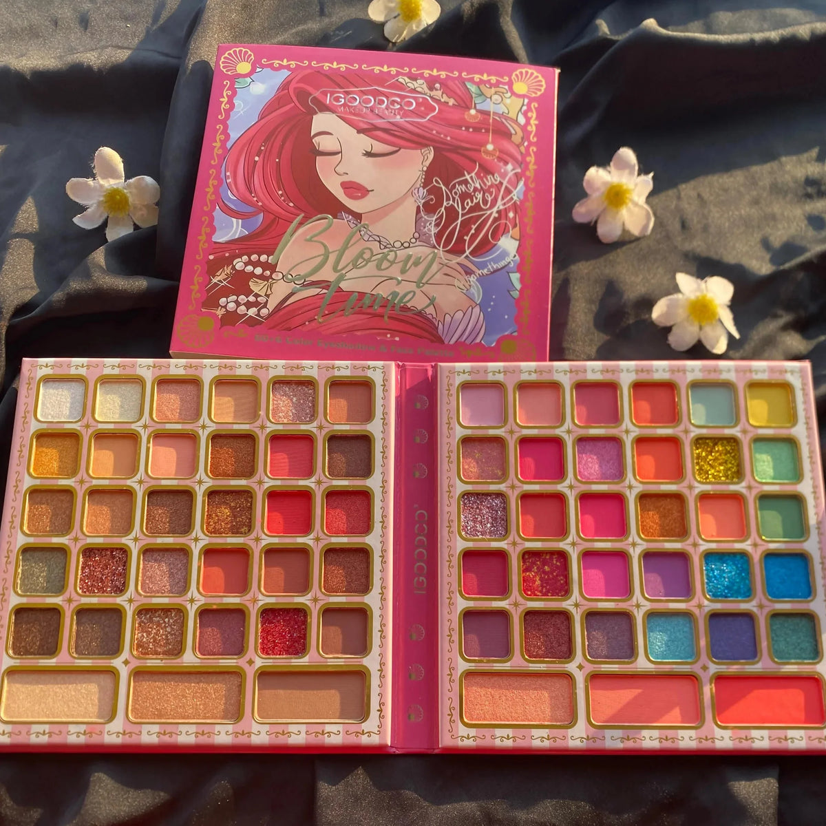 Beauty Glazed Bloom Times 66 Color Eyeshadow Beauty Glazed
