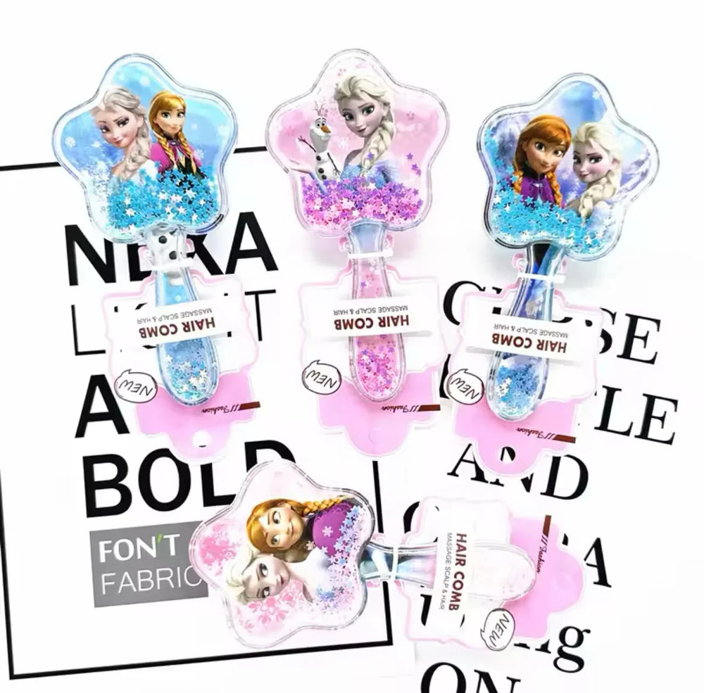 Disney Glitter Star Kids Hair Brush disney