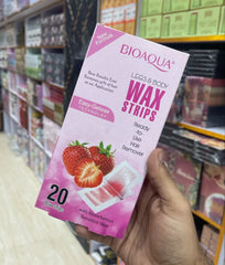 Bioaqua Body Wax Strips Dry (20 Pieces) Bioaqua
