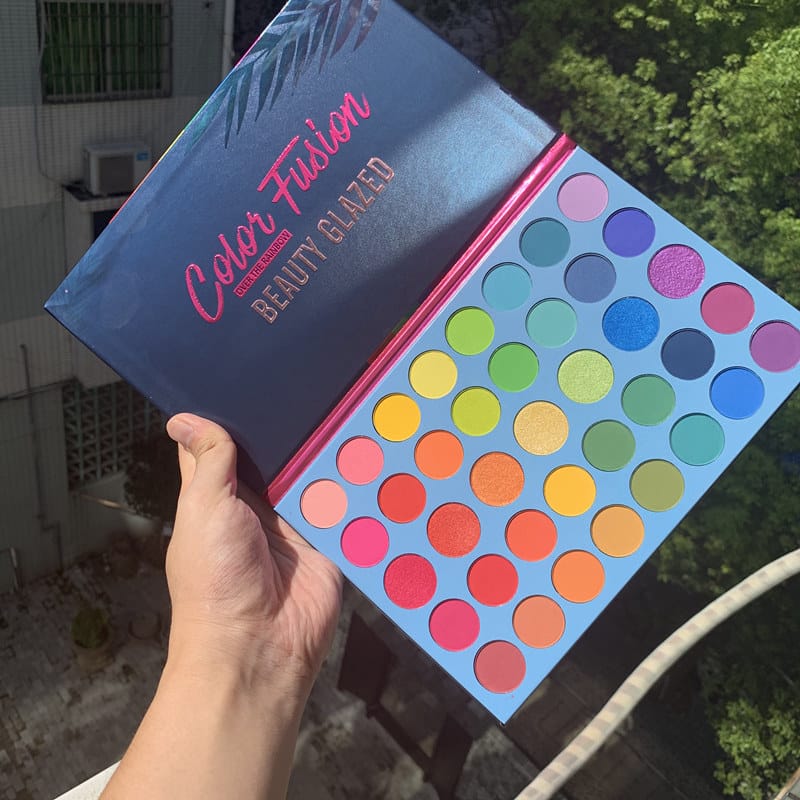 Beauty Glazed Color Fusion Eyeshadow Palette (40 Colors) Beauty Glazed