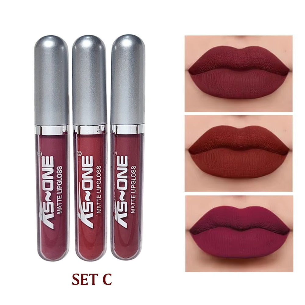 KS One Matte Lipgloss – 3-Piece Set KS-ONE