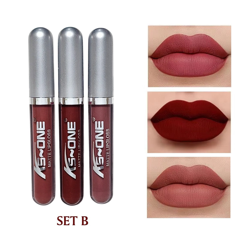 KS One Matte Lipgloss – 3-Piece Set KS-ONE