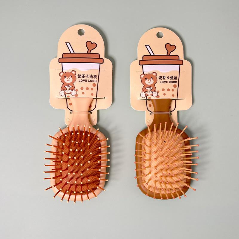 Love Comb Wooden Style Hair Brush Each Cosmia.pk