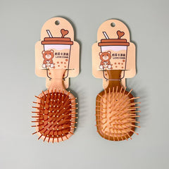 Love Comb Wooden Style Hair Brush Each Cosmia.pk