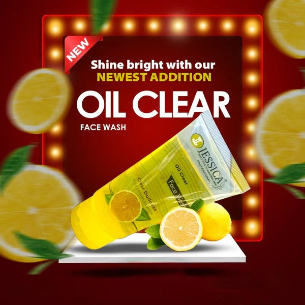 Jessica Oil Clear Face Wash 100ml Jessica