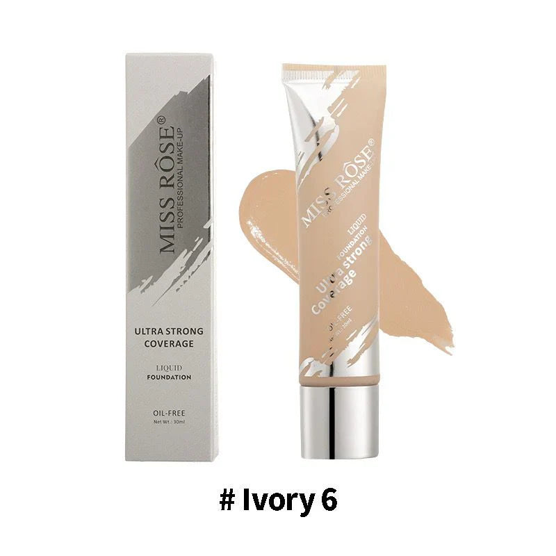 Miss Rose Ultra Strong Coverage Liquid Foundation Miss Rose