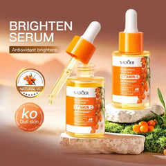SADOER Sea Buckthorn Vitamin C Antioxidant Brightening Essence (30ml) Sadoer