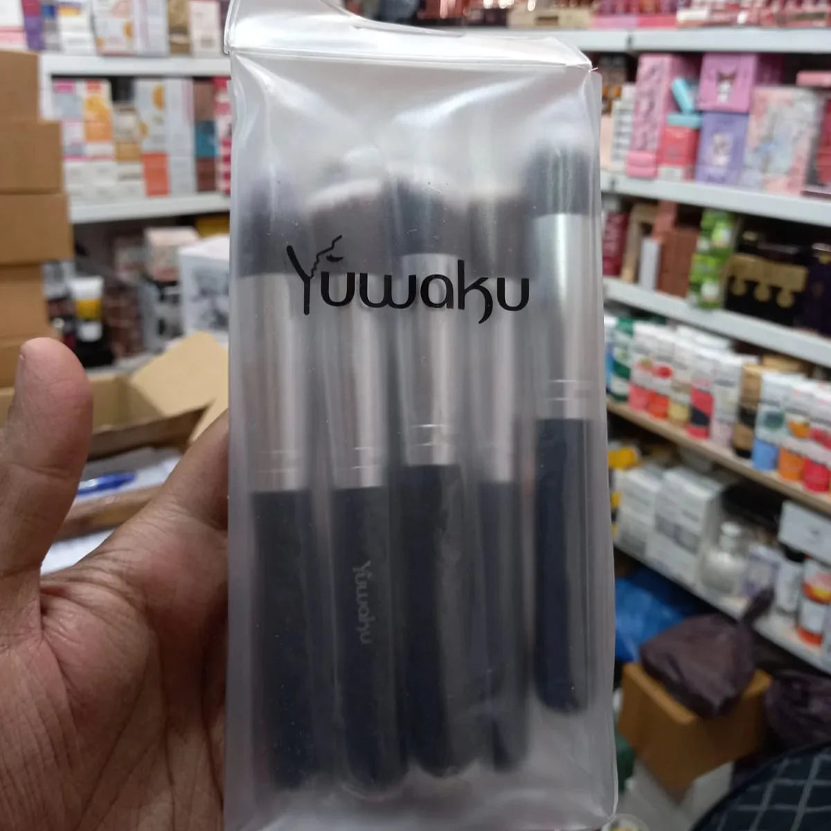 Yuwaku Makeup High Quality Brush - Pack Of 10 Yuwaku