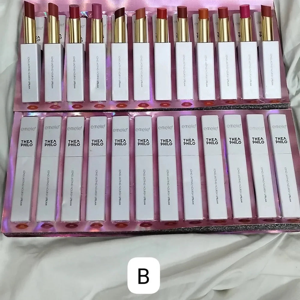 Emellie Matt lipstick 12 pcs Emelie