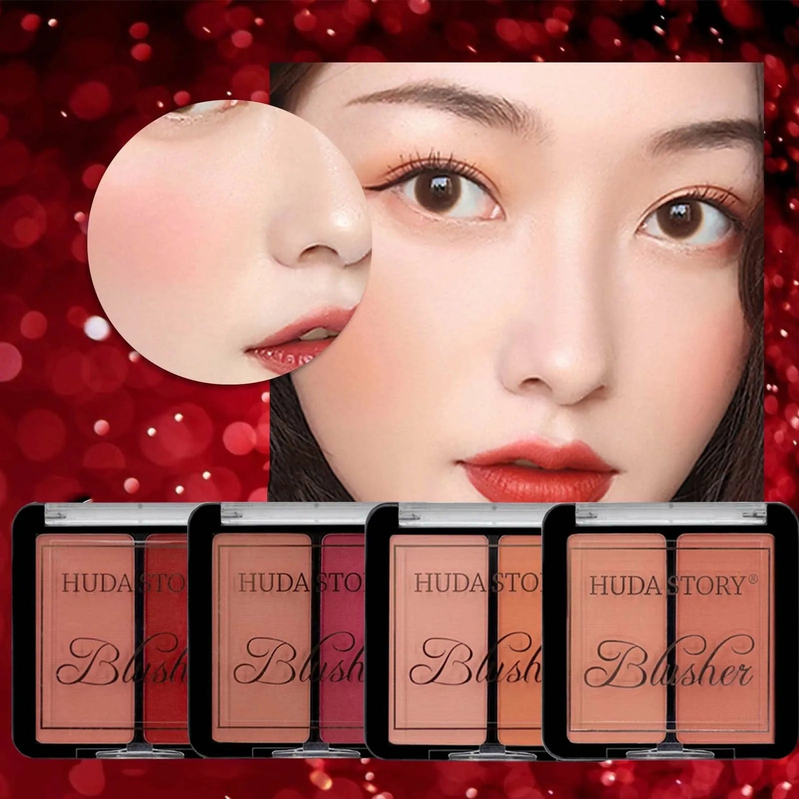 HUDASTORY Matte Blushes HUDASTORY