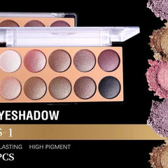 Gege Moon 10 Colors Diamond Eyeshadow Palette Gege Moon