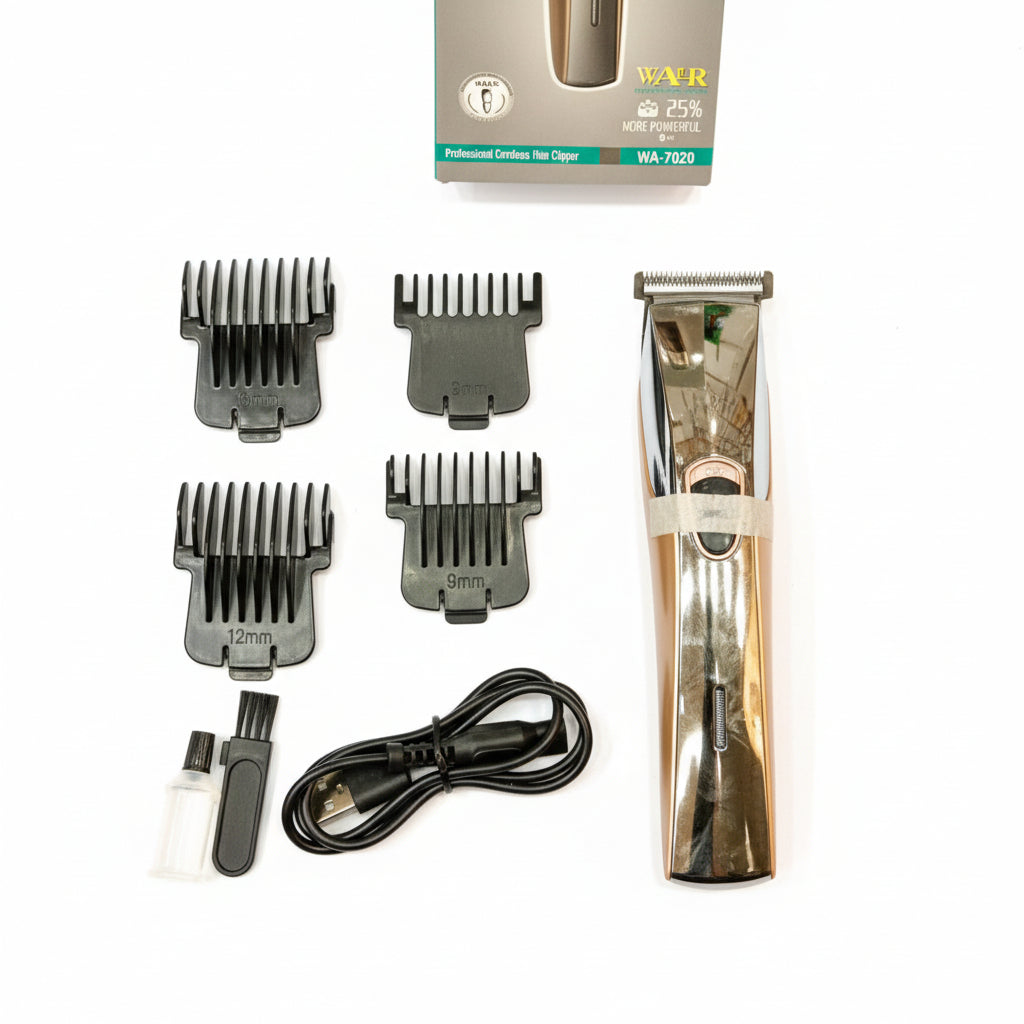 Waer WA-7021 Professional Cordless Hair Clipper Waer