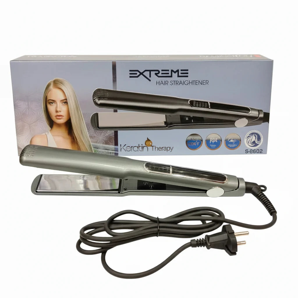 Extreme Professional Hair Straightener- S-8602 Cosmia.pk